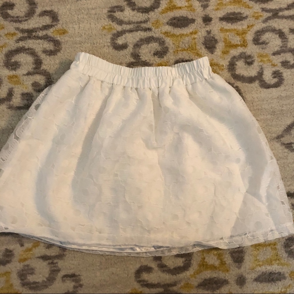 SORRIDERE BRAND FLORAL MINI SKIRT